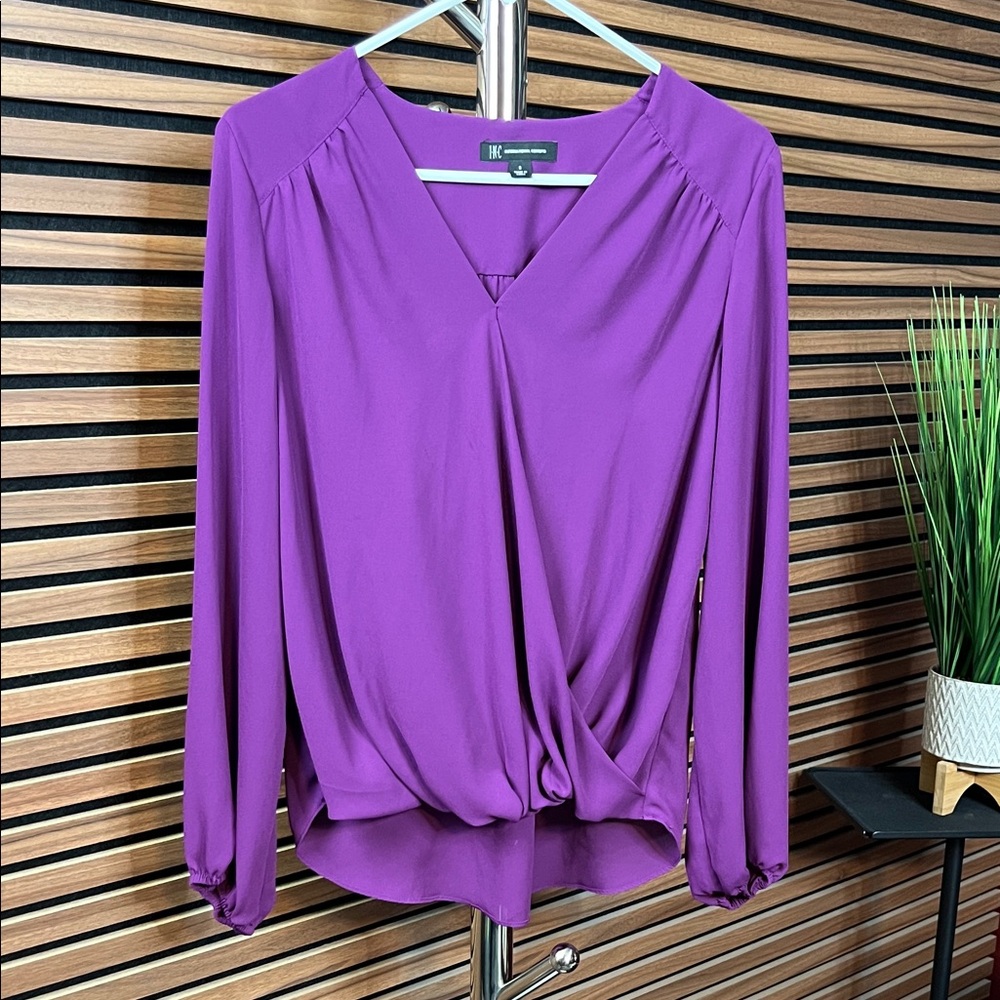 INC Purple Blouse
